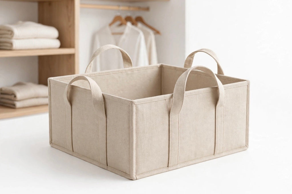 Space-Saving Foldable Storage Box - Large Capacity